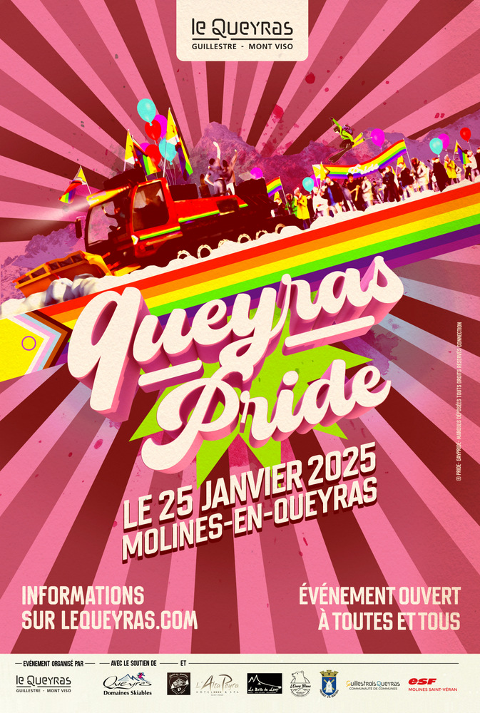 affiche queyras pride 2025